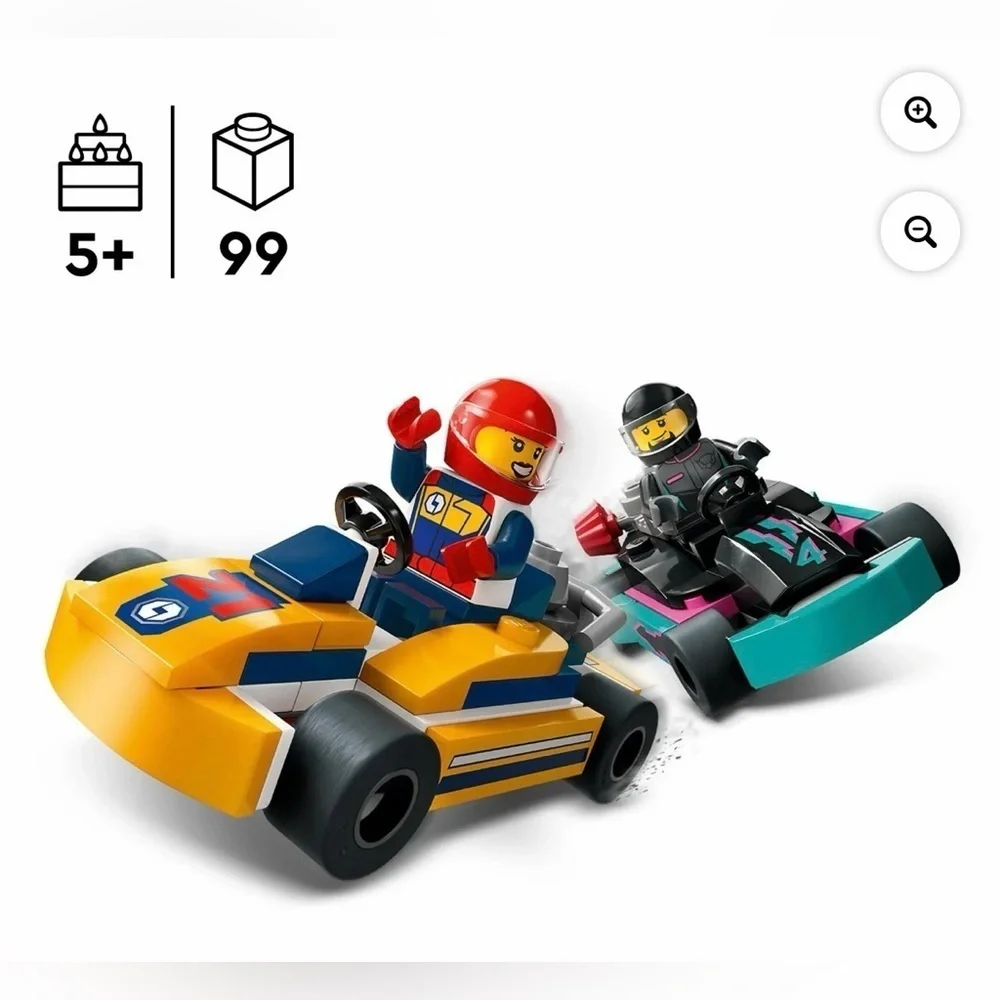 LEGO City Built For Speed Gift Set: Building Toy for Kids, Ages 5+ - 4 Sets in